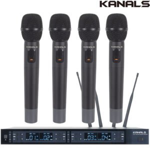 카날스 MW-4000 무선마이크와 수신기 상품사진