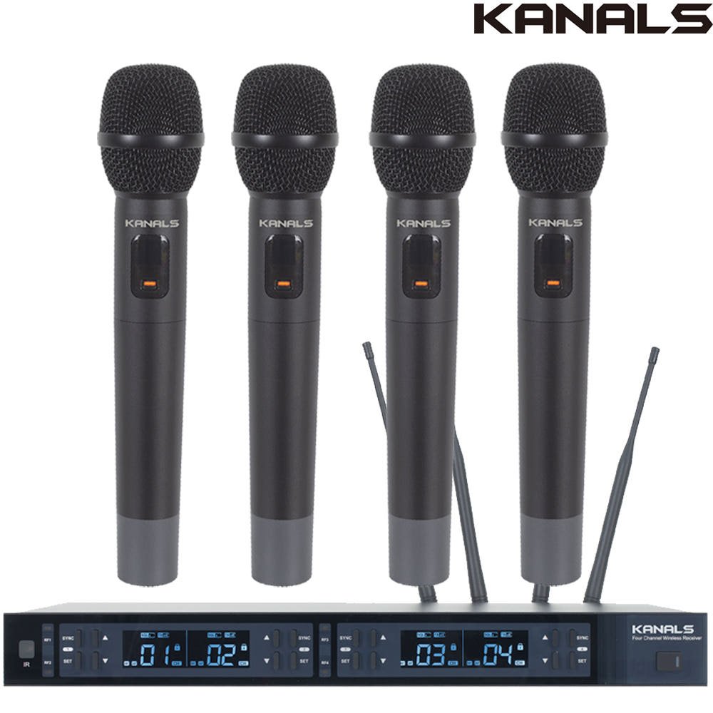 카날스 MW-4000 무선마이크와 수신기 상품사진
