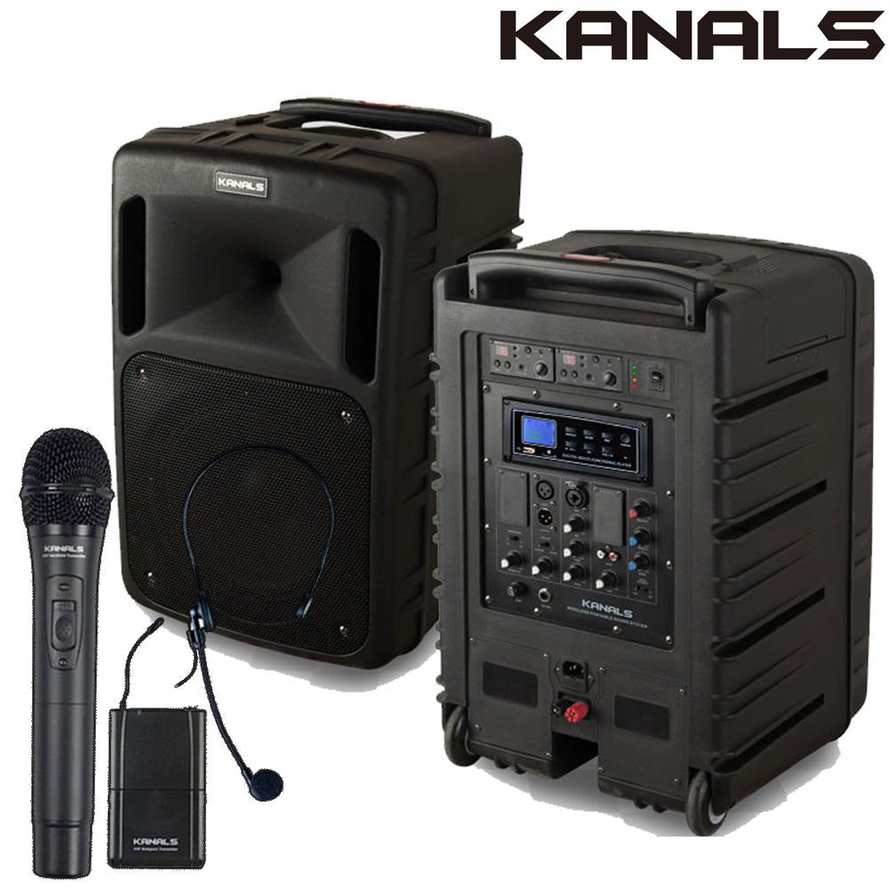 카날스 BK-882N 이동식앰프와 마이크 상품사진